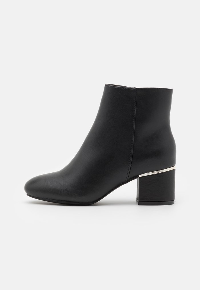 Bottines Anna Field Classiche Block heel Zip UP Noir Femme | YBF-3510912